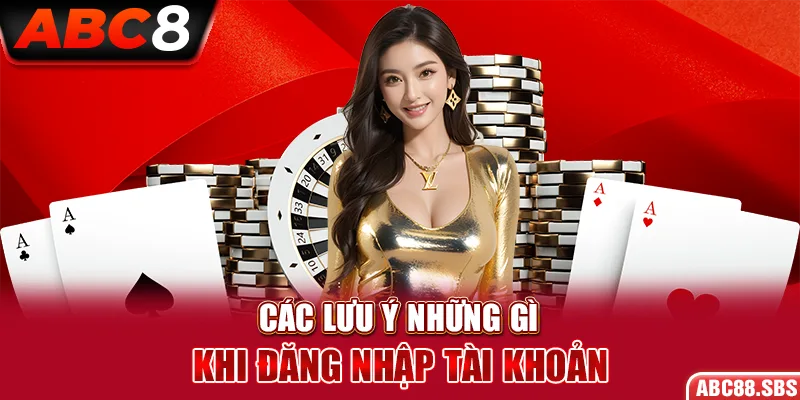 Cần lưu ý những gì khi đăng nhập ABC8