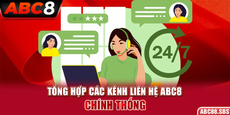 Tổng hợp các kênh liên hệ ABC8 chính thức